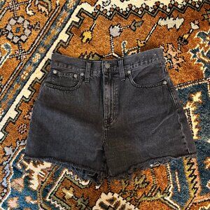 Madewell Mom Jean Cutoff Shorts